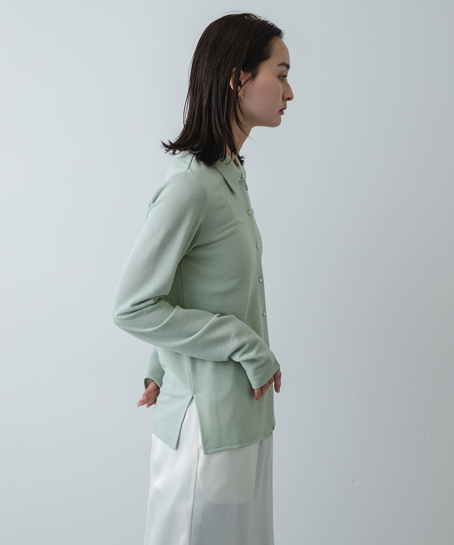 SENSE OF PLACE by URBAN RESEARCH「フロントドットカットシャツ」|シャツ・ブラウス|