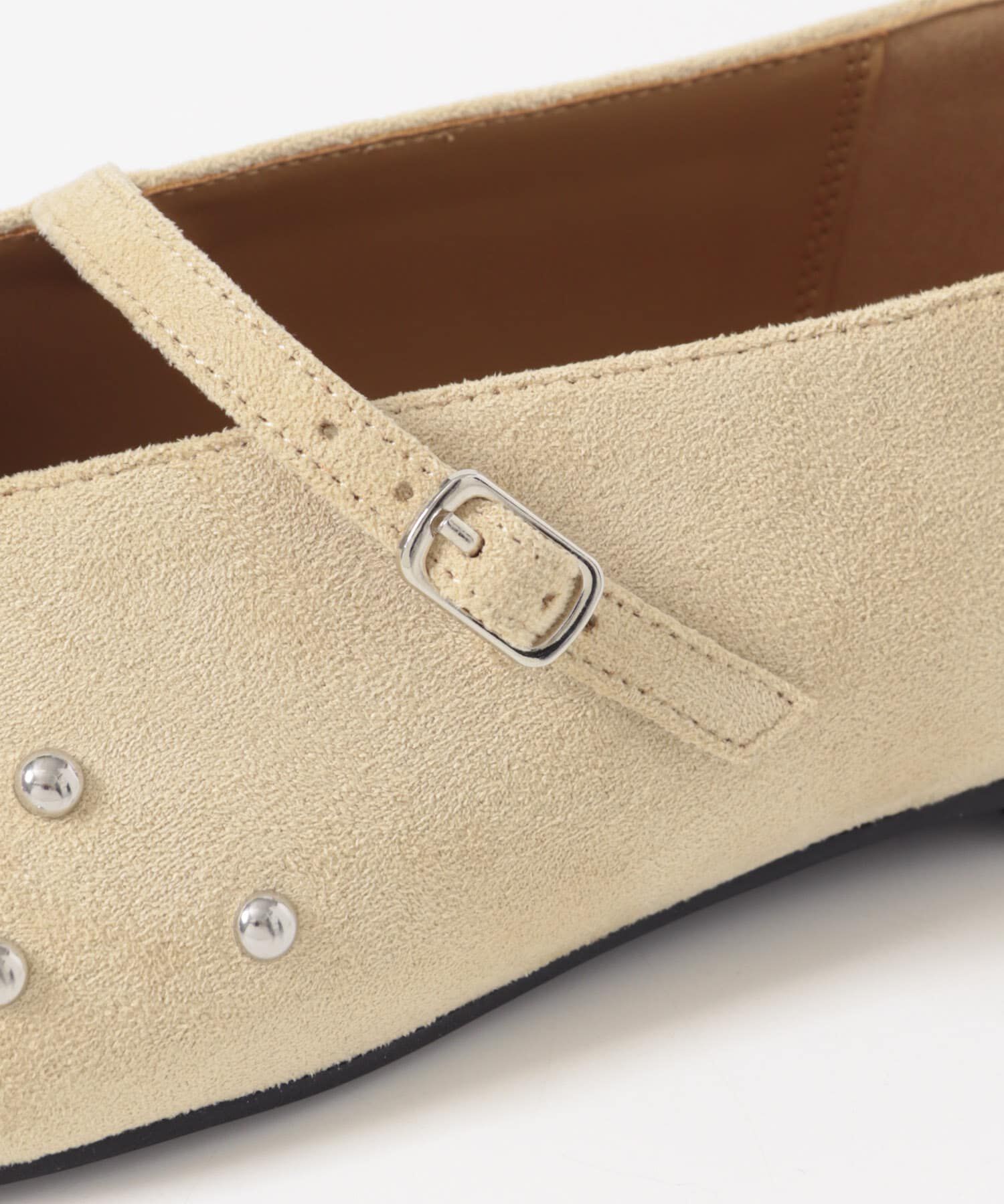 SENSE OF PLACE by URBAN RESEARCH「スタッズフラットシューズ」|パンプス|