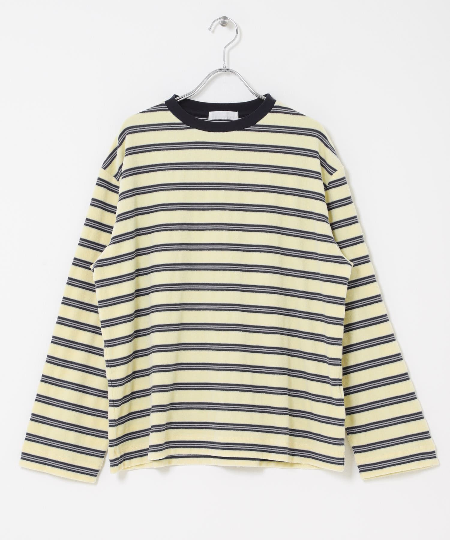 SENSE OF PLACE by URBAN RESEARCH「ベロアボーダーTシャツ」|Tシャツ・カットソー|