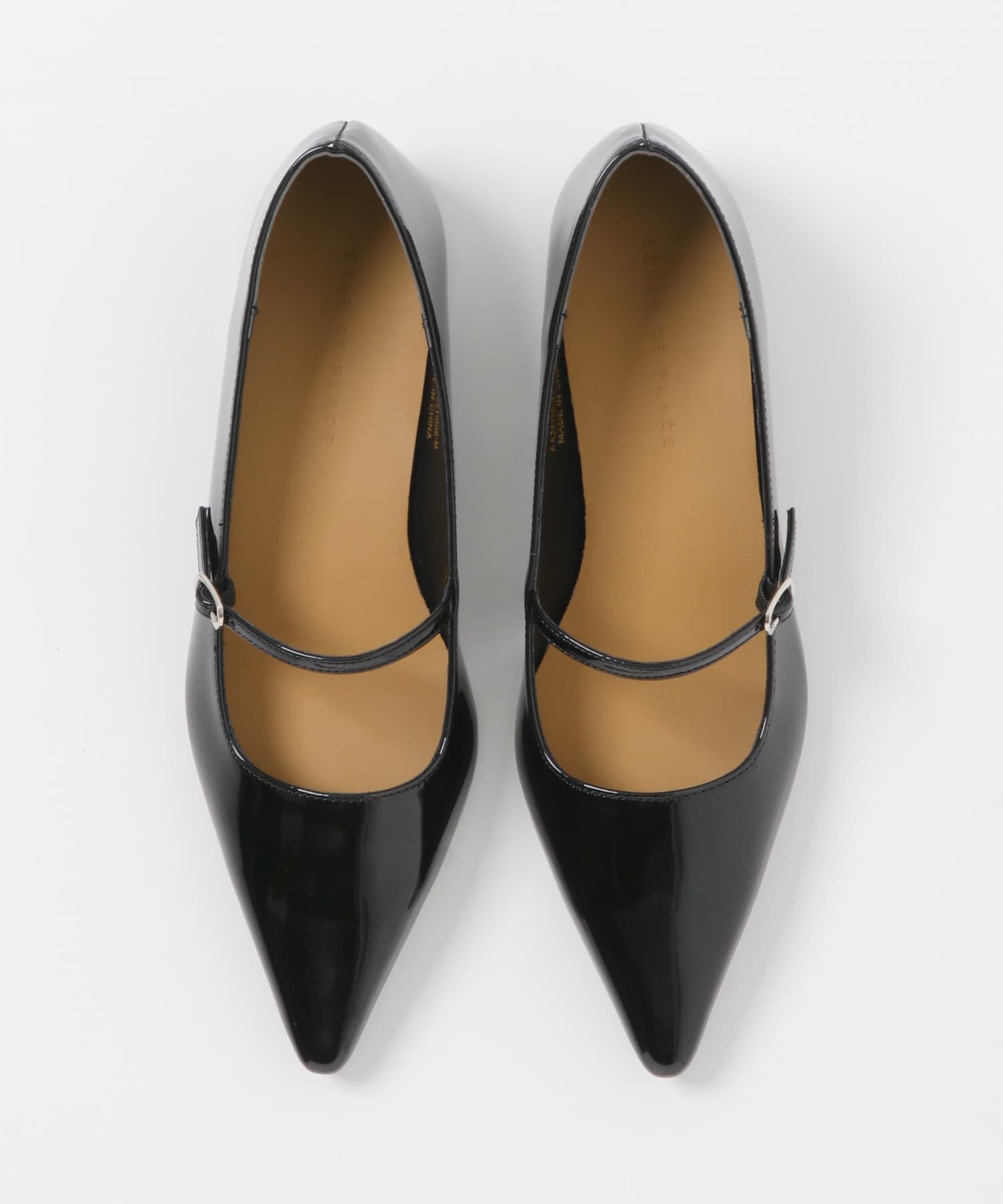 SENSE OF PLACE by URBAN RESEARCH「『抗菌』ポインテッドフラットパンプス」|パンプス|