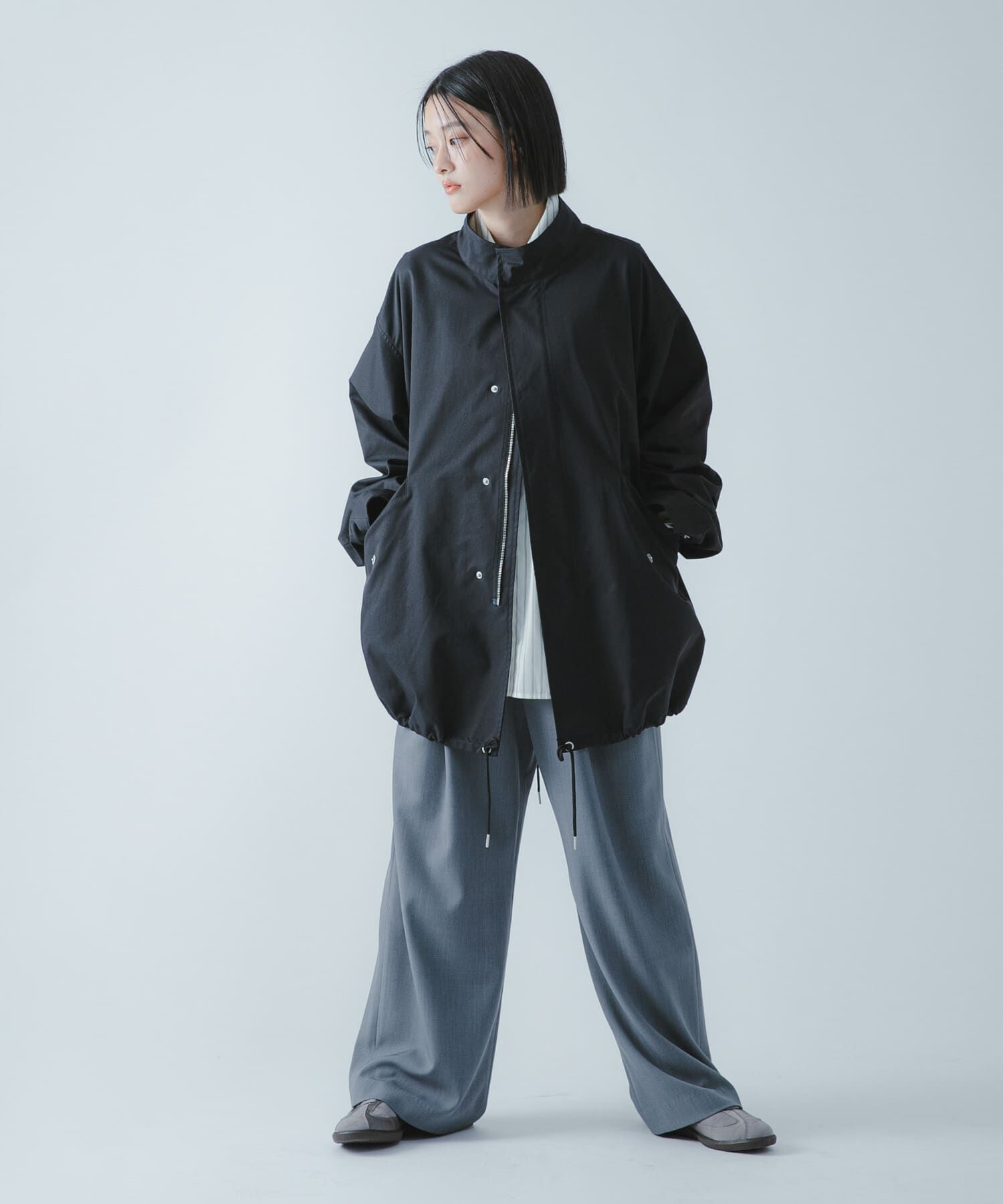 SENSE OF PLACE by URBAN RESEARCH「『撥水/防花粉』SKINProof ミリタリージャケット」|ミリタリージャケット|