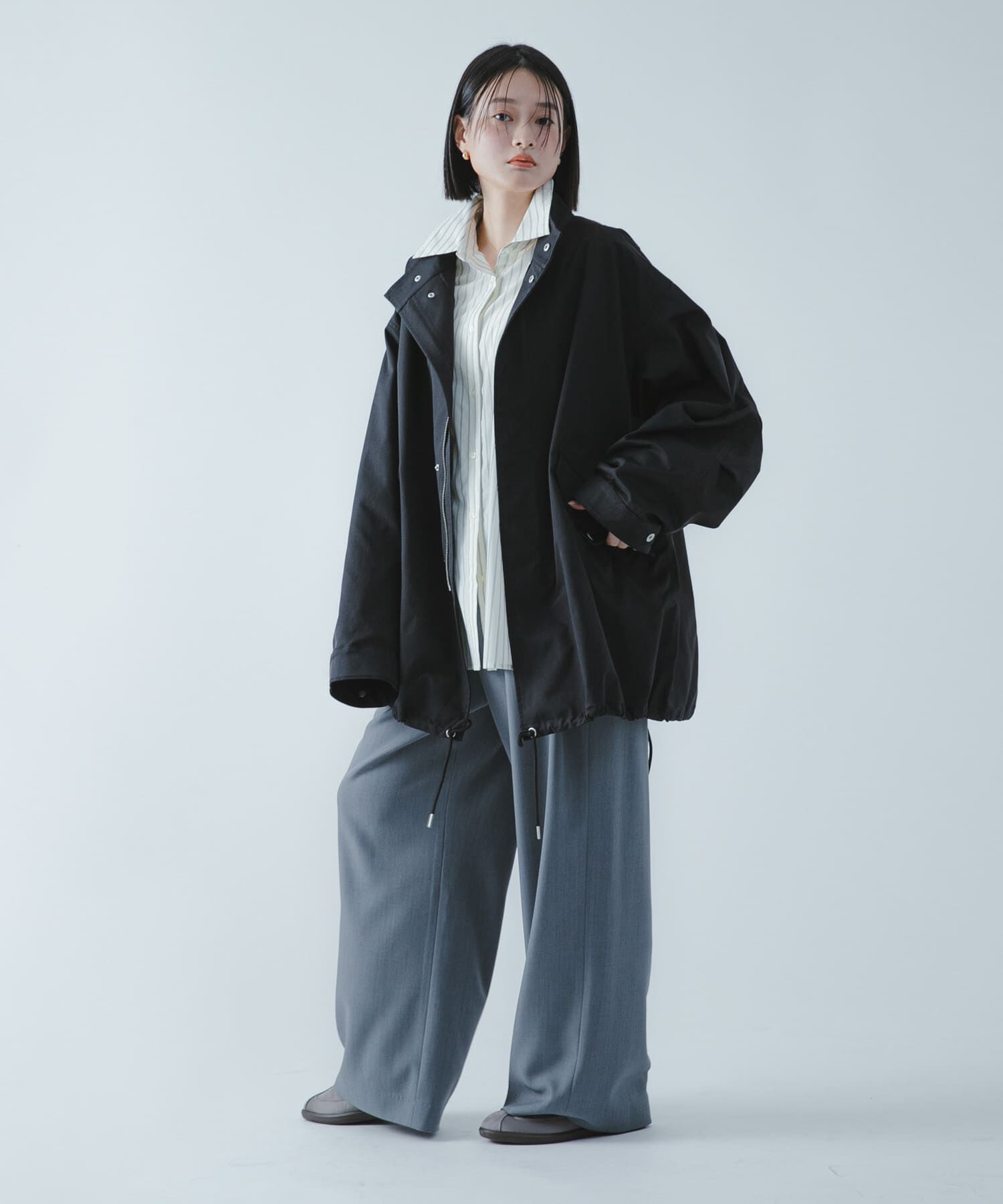 SENSE OF PLACE by URBAN RESEARCH「『撥水/防花粉』SKINProof ミリタリージャケット」|ミリタリージャケット|