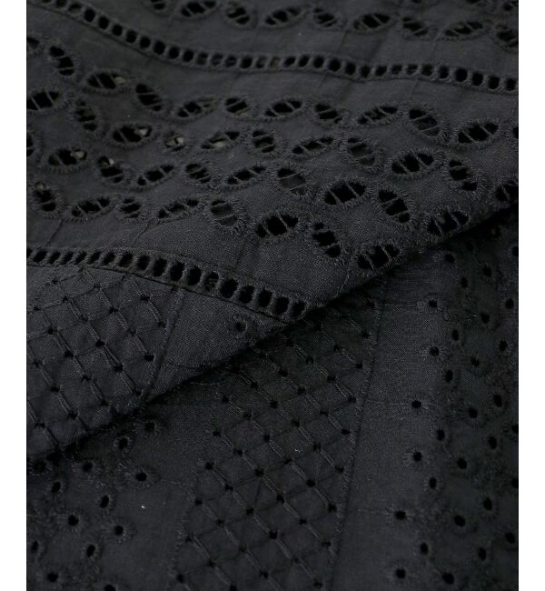 le.coeur blanc「《手洗い可能》カットワークレースドルマンブラウス」|シャツ・ブラウス|