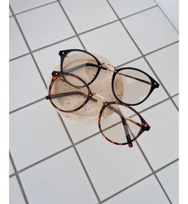  「メタルパーツ調光サングラス」|サングラス|