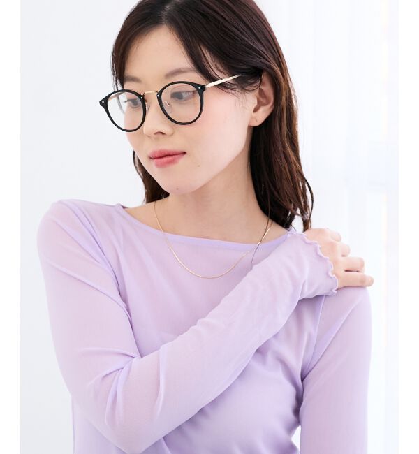  「メタルパーツ調光サングラス」|サングラス|