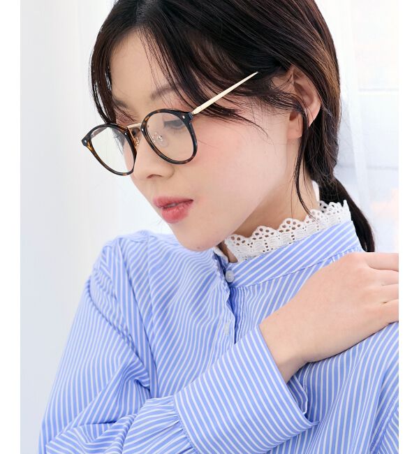  「メタルパーツ調光サングラス」|サングラス|