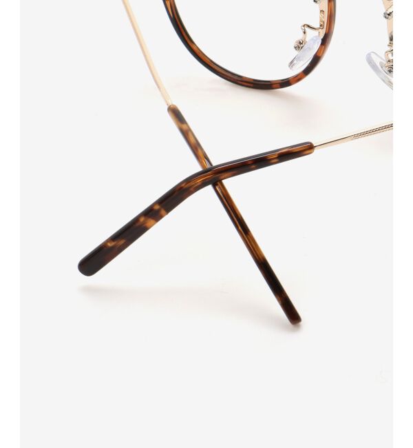  「メタルパーツ調光サングラス」|サングラス|