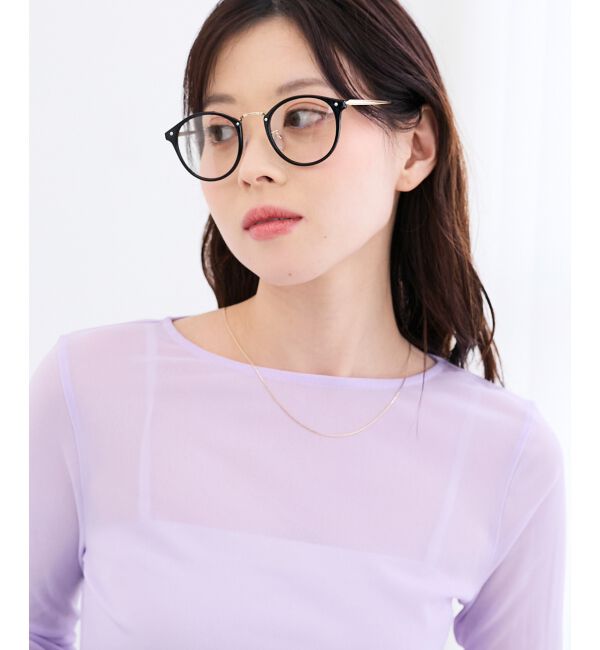  「メタルパーツ調光サングラス」|サングラス|