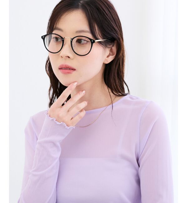  「メタルパーツ調光サングラス」|サングラス|