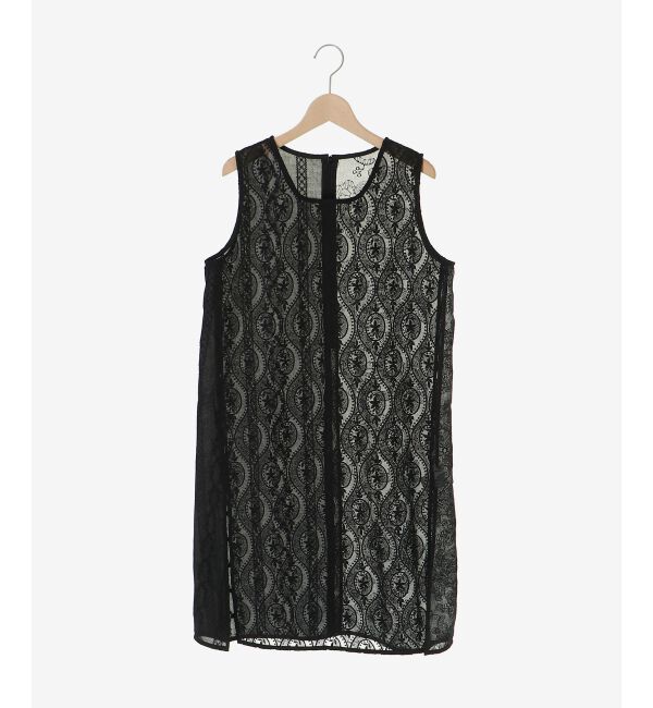  「vaneumレーススクエアネックトップス」|シャツ・ブラウス|