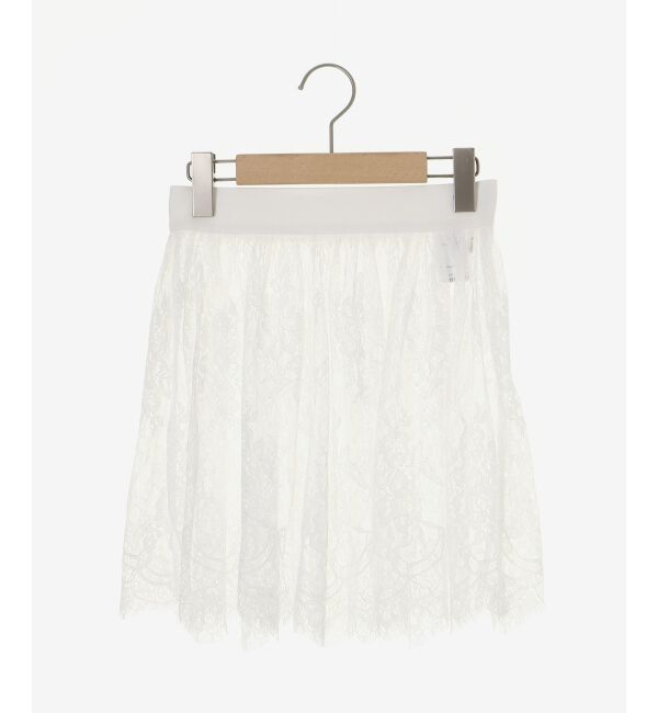  「《WEB限定アイテム》レースレイヤードスカート（付け裾)」|その他|