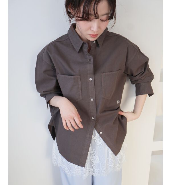  「《WEB限定アイテム》レースレイヤードスカート（付け裾)」|その他|