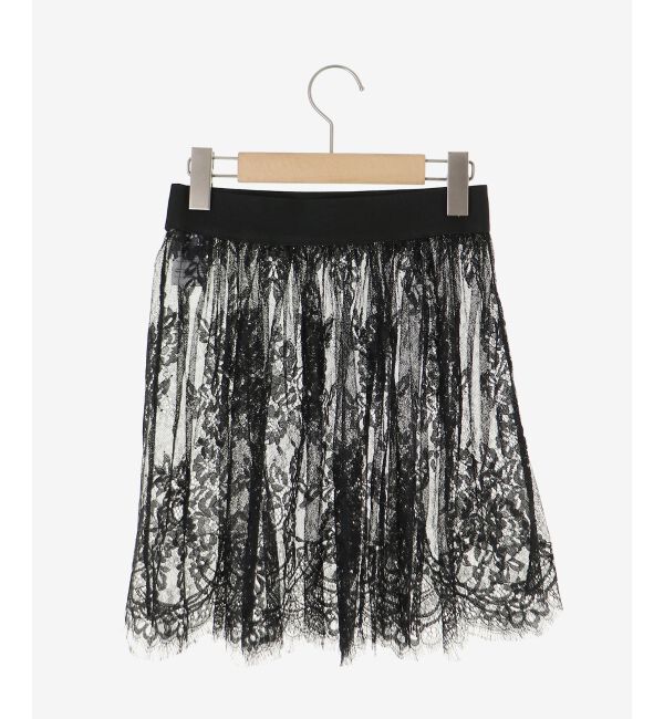  「《WEB限定アイテム》レースレイヤードスカート（付け裾)」|その他|