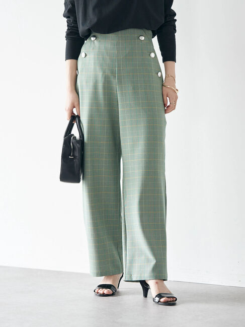 earth music&ecology「マリンパンツ」|その他|チェック