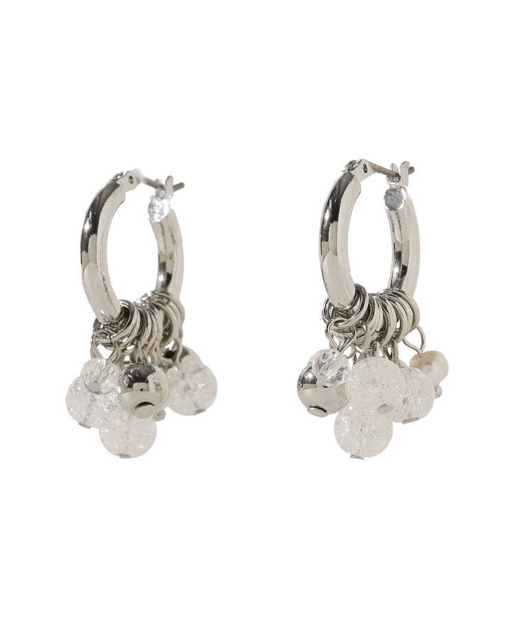 earth music&ecology「ビーズミックスピアス」|ピアス|