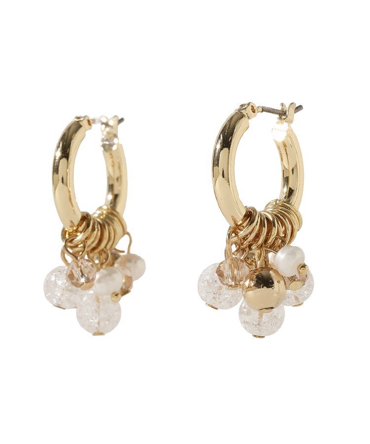 earth music&ecology「ビーズミックスピアス」|ピアス|