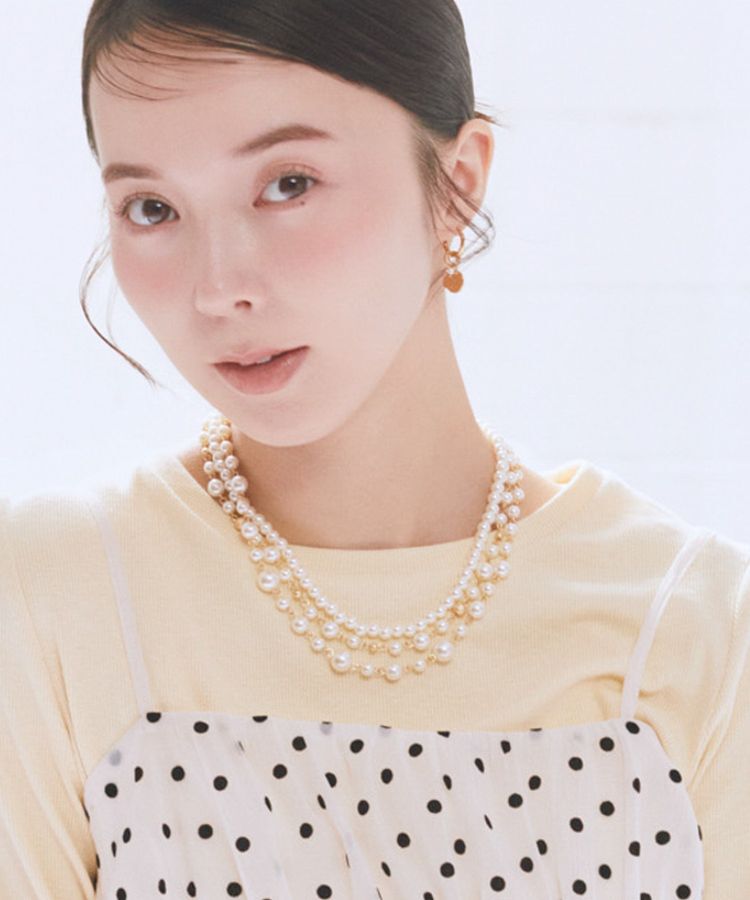 earth music&ecology「【ステンレス】コインフープピアス」|ピアス|