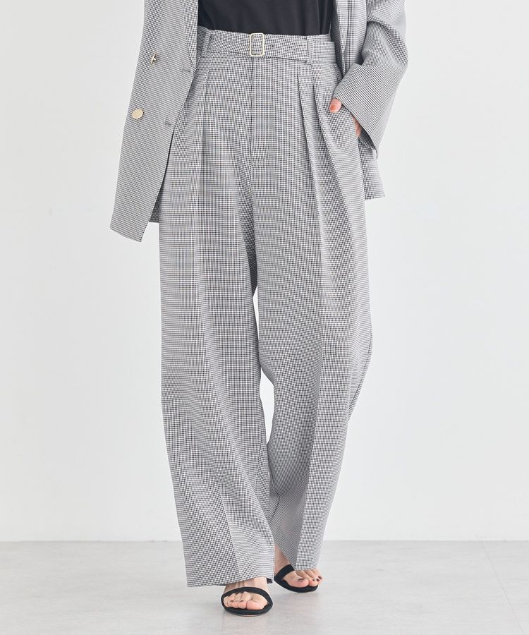 earth music&ecology「アソートツータックベルトパンツ」|その他|