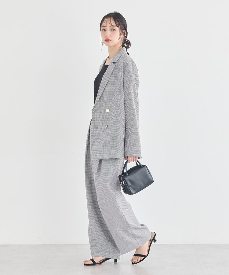 earth music&ecology「アソートツータックベルトパンツ」|その他|