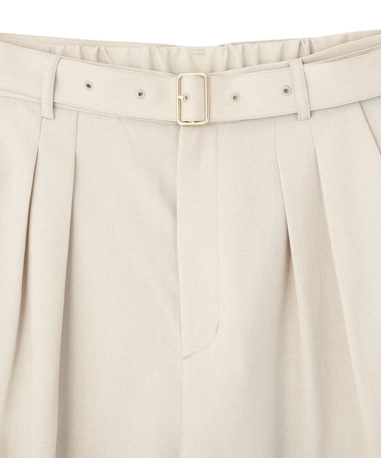 earth music&ecology「アソートツータックベルトパンツ」|その他|