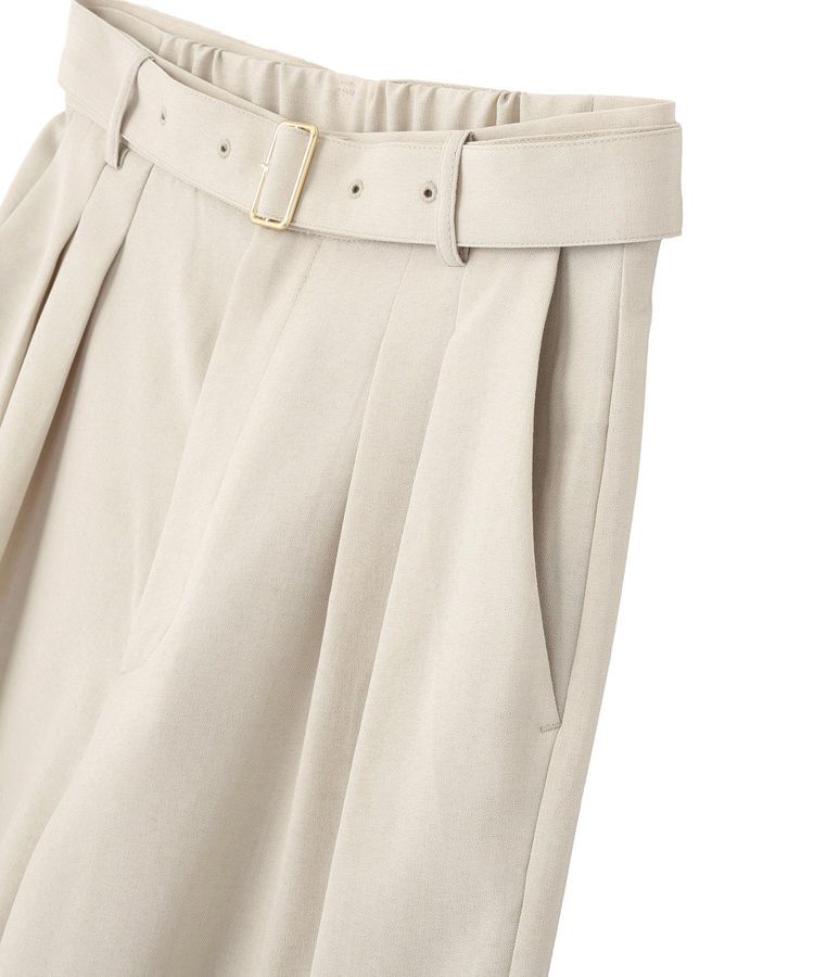 earth music&ecology「アソートツータックベルトパンツ」|その他|