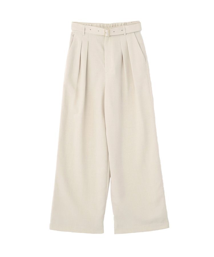 earth music&ecology「アソートツータックベルトパンツ」|その他|