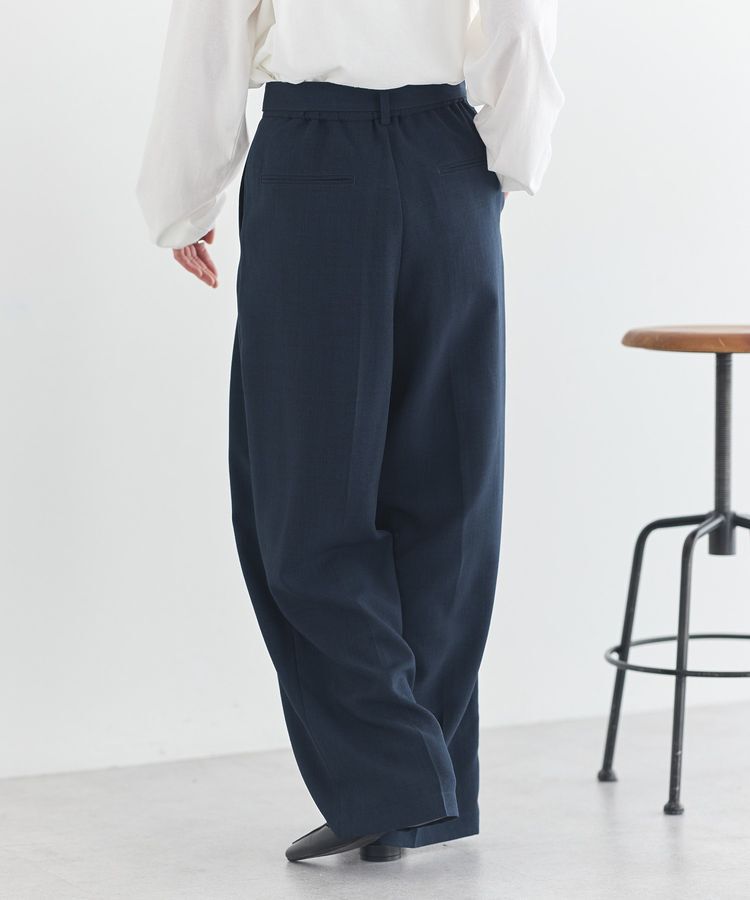 earth music&ecology「アソートツータックベルトパンツ」|その他|