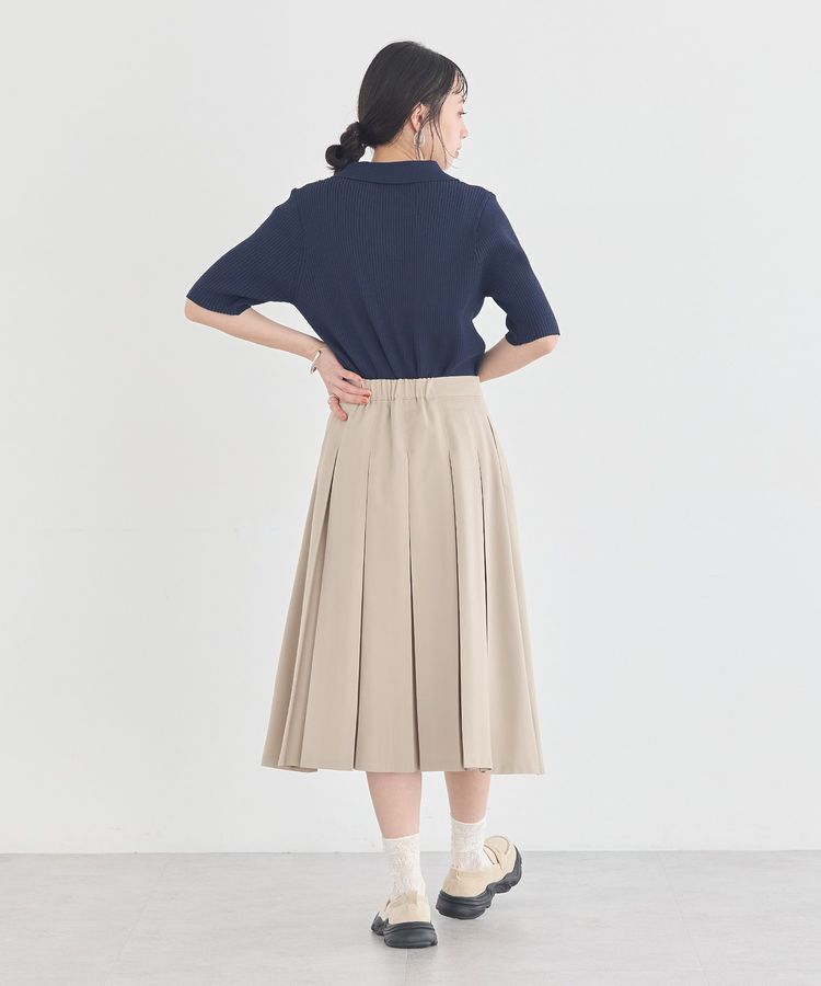 earth music&ecology「ミニフリルポロカーディガン」|カーディガン|