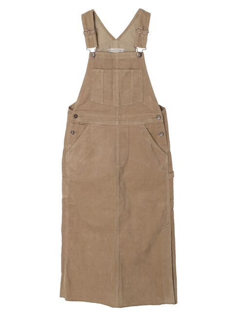  「コーデュロイジャンパースカート」|オールインワン|