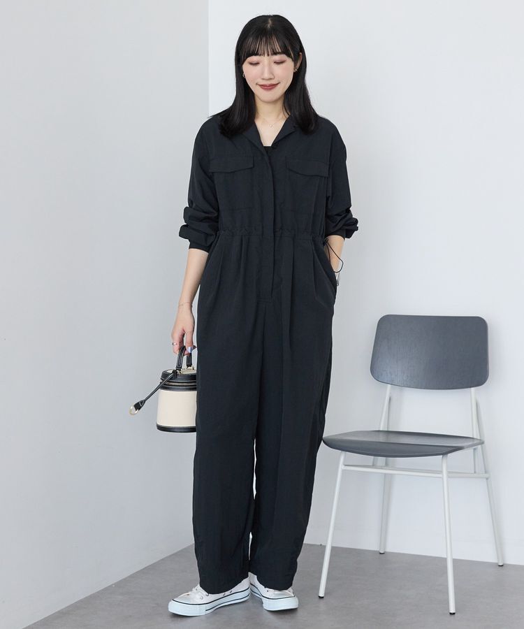 AMERICAN HOLIC「ジャンプスーツ」|オールインワン|Black