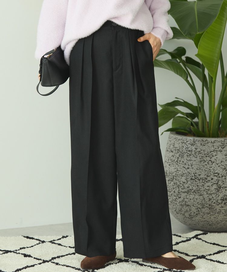 AMERICAN HOLIC「サイドゴム2タックパンツ」|その他|