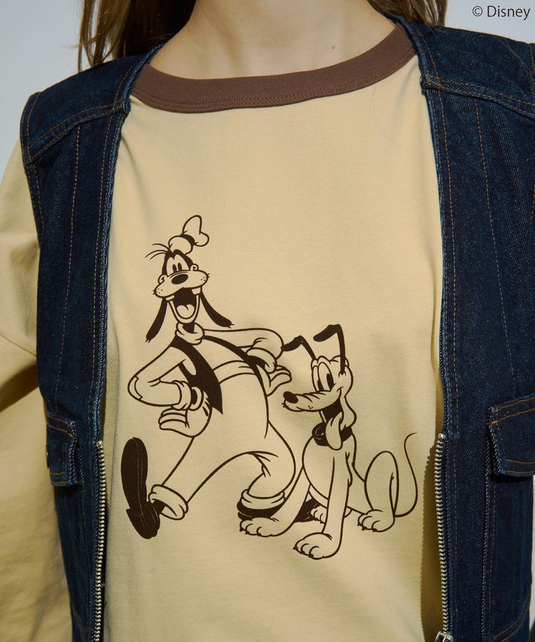 AMERICAN HOLIC「【Mickey&Friends】フロッキーリンガーT」|Tシャツ・カットソー|