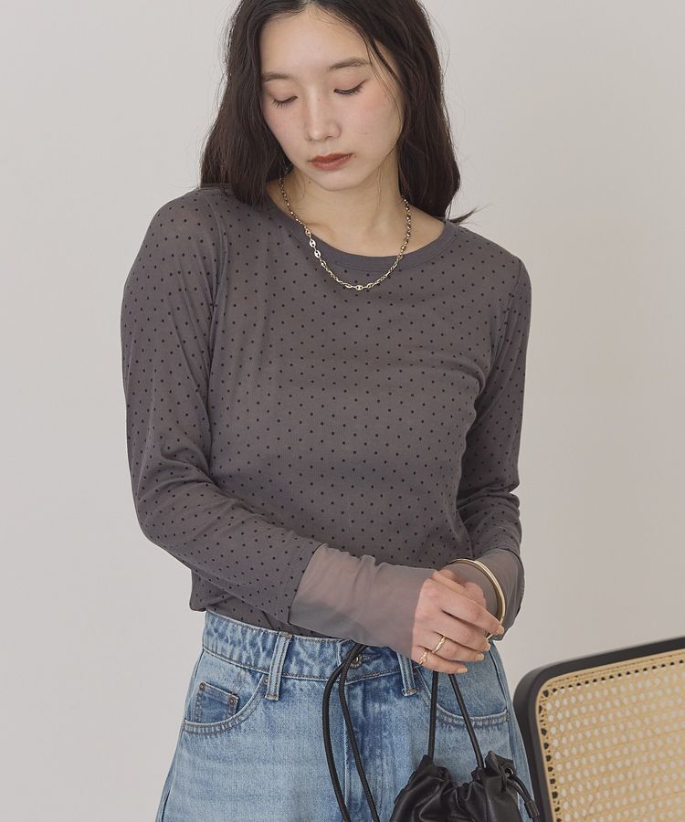 AMERICAN HOLIC「シアードットプルオーバー」|Tシャツ・カットソー|