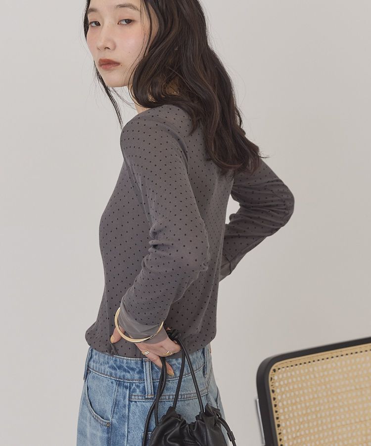 AMERICAN HOLIC「シアードットプルオーバー」|Tシャツ・カットソー|