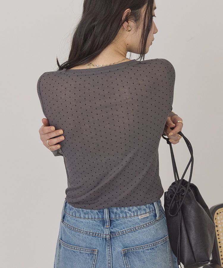 AMERICAN HOLIC「シアードットプルオーバー」|Tシャツ・カットソー|