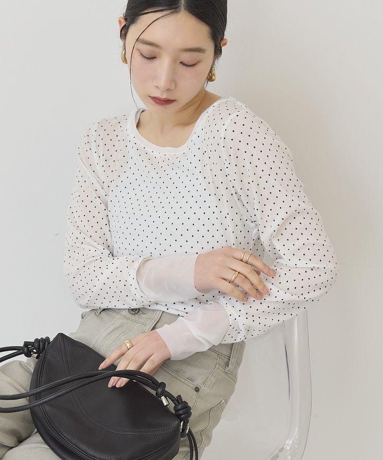 AMERICAN HOLIC「シアードットプルオーバー」|Tシャツ・カットソー|