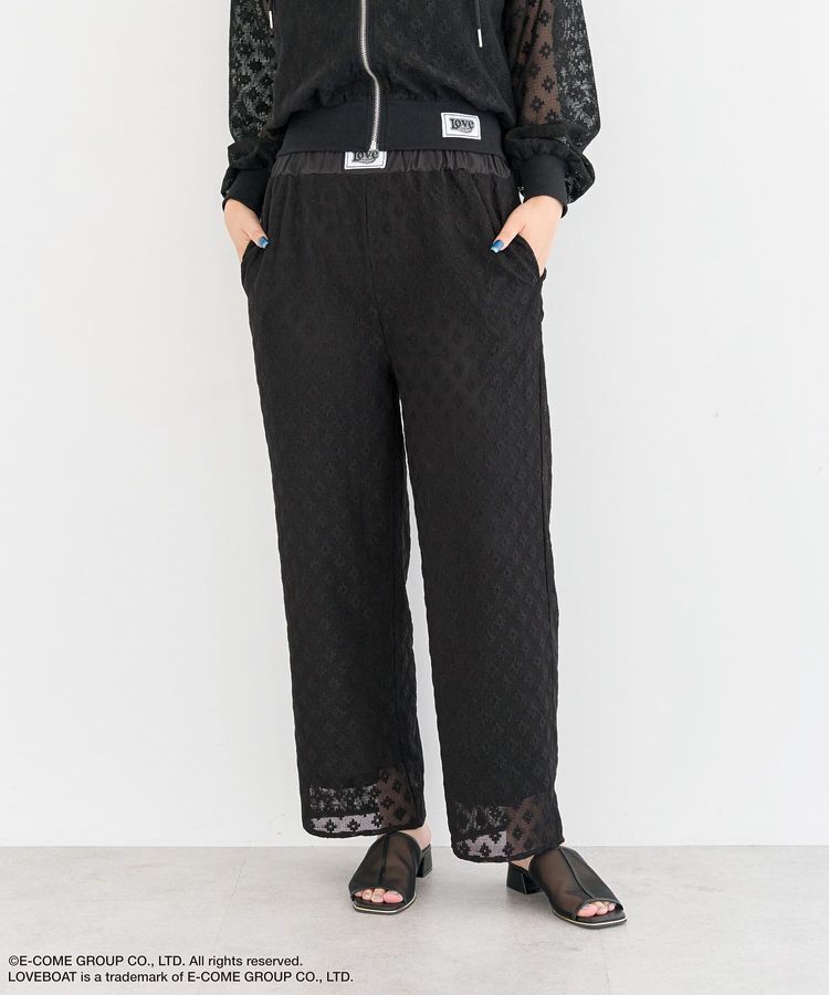 Green Parks「■LOVEBOAT フラワーメッシュパンツ」|その他|