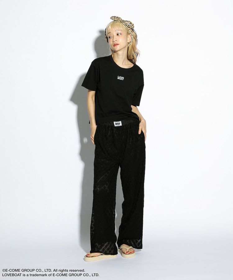 Green Parks「■LOVEBOAT フラワーメッシュパンツ」|その他|