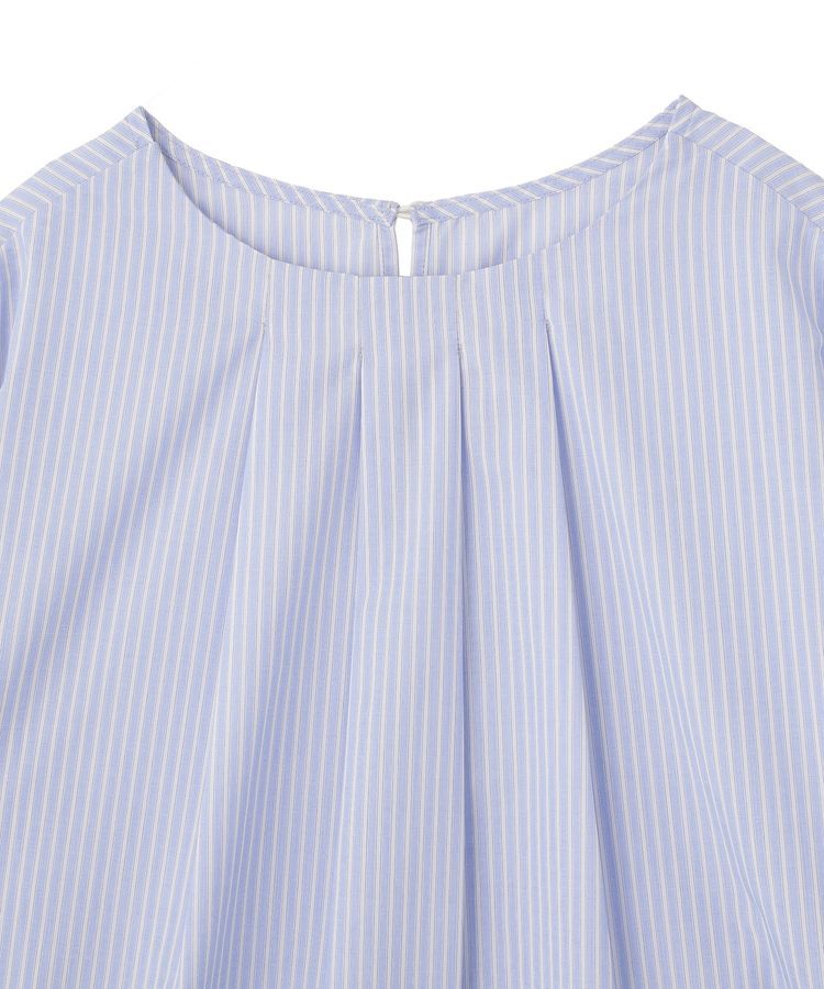 Green Parks「イージーケア袖タックブラウス」|シャツ・ブラウス|