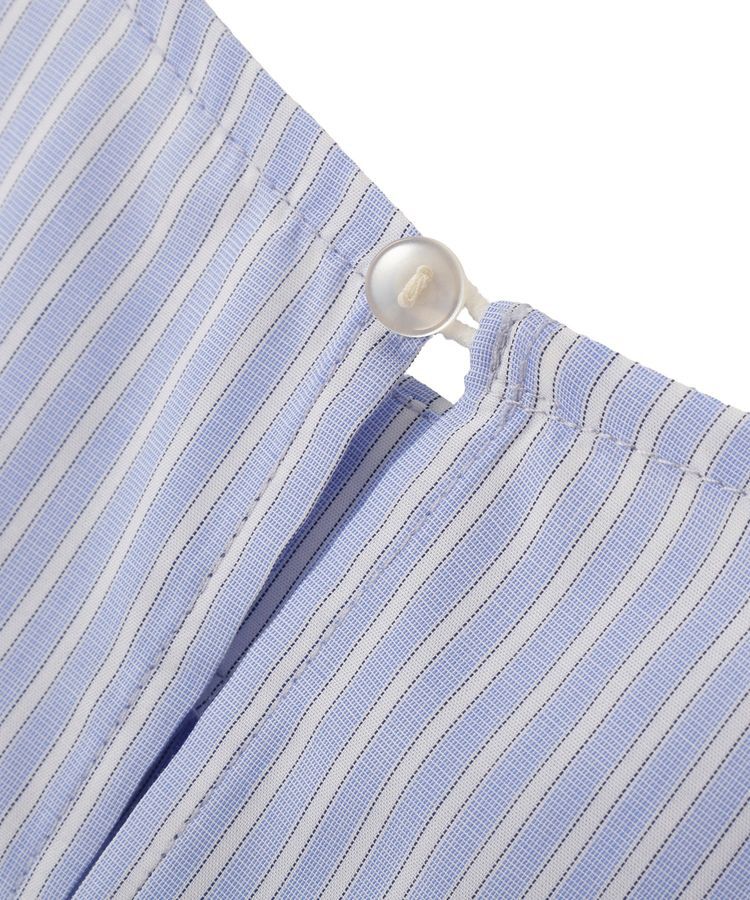 Green Parks「イージーケア袖タックブラウス」|シャツ・ブラウス|