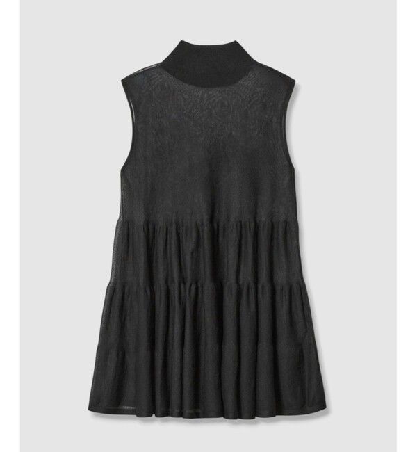 allureville「シアーティアードチュニック」|ニット・セーター|