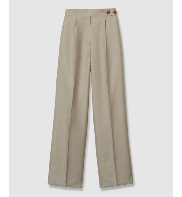 allureville「エアリービエラタックパンツ」|チノ|