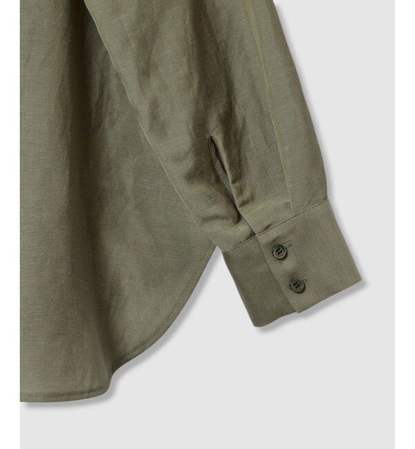 allureville「シアーリネンサファリシャツ」|シャツ・ブラウス|