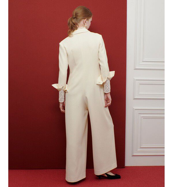 LOULOU WILLOUGHBY「【LOULOU WILLOUGHBY 】ツイードオールインワン」|オールインワン|