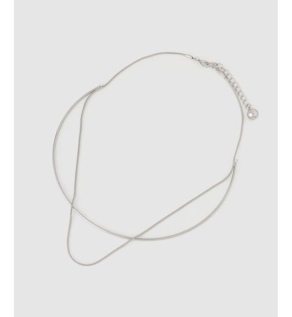 allureville「◇2連チョーカー」|ネックレス|シルバー