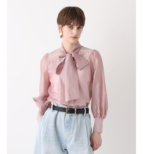 allureville/オーガンザボウブラウス