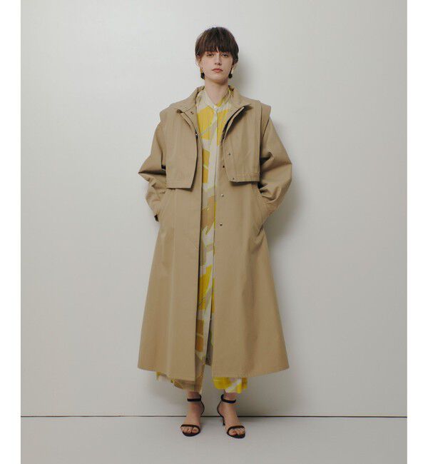 allureville「4WAYスタンドロングコート」|ダッフルコート|