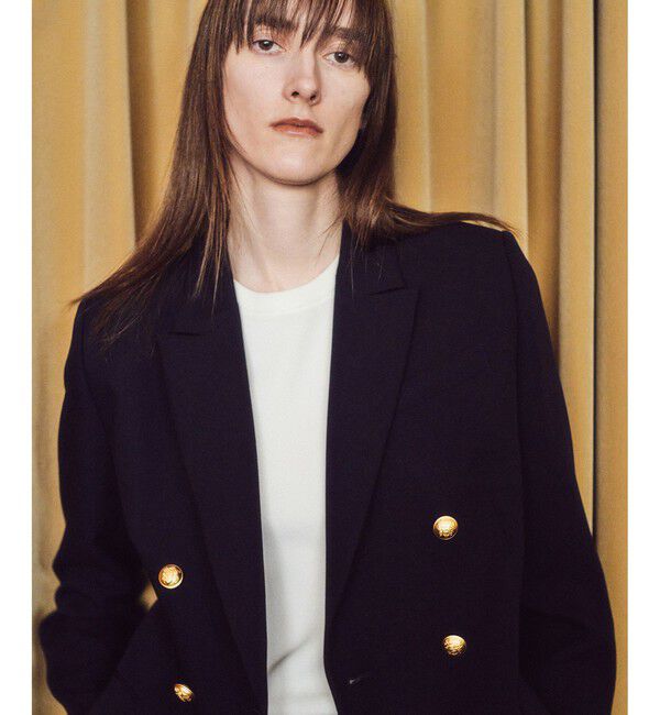 allureville「マットクロスダブルジャケット」|テーラードジャケット|