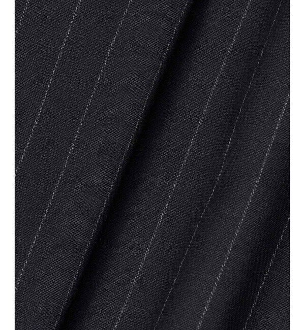 allureville「ＴＷストライプハーフスリーブジャケット」|テーラードジャケット|