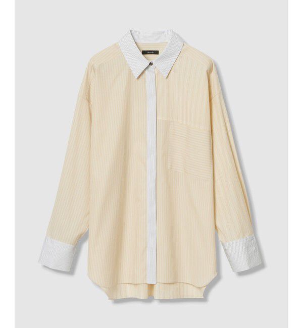 allureville「〈WEB・一部店舗別注〉クレイジーストライプシャツ」|シャツ・ブラウス|